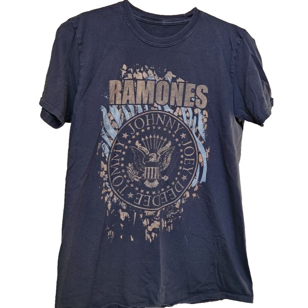 Ramones Black Short Sleeved T-Shirt Size M Punk Rock